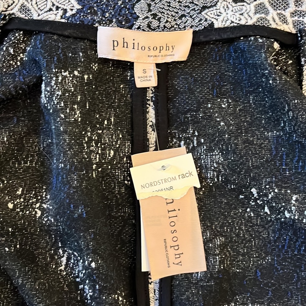 Philosophy Republic Collared Duster Jacket NWT Na… - image 8